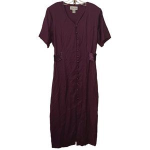 Sophia Rose Vintage Dark Purple Dress Size 18W